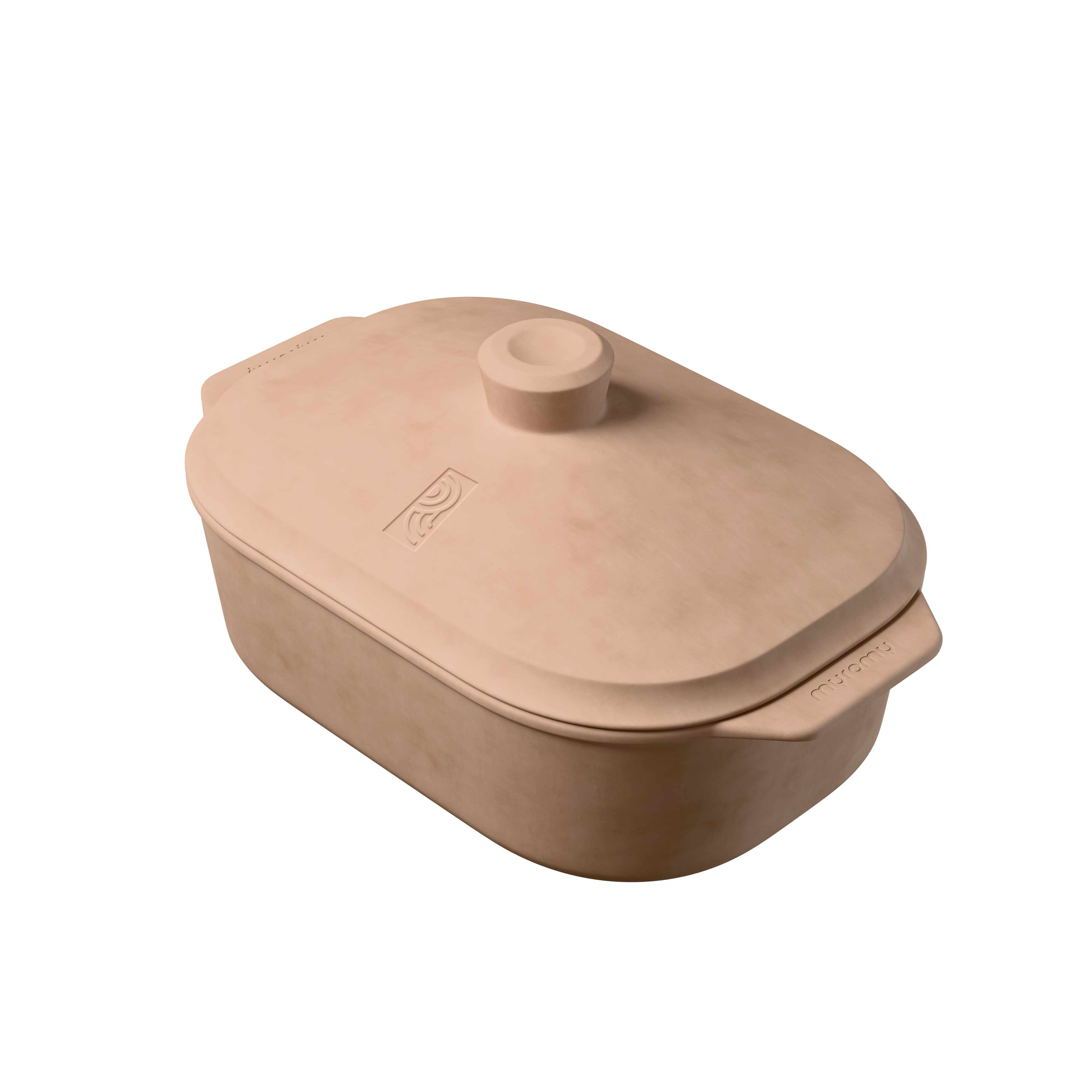 Freigestellter myromy Keramik Bräter aus hochwertiger Premium-Keramik.