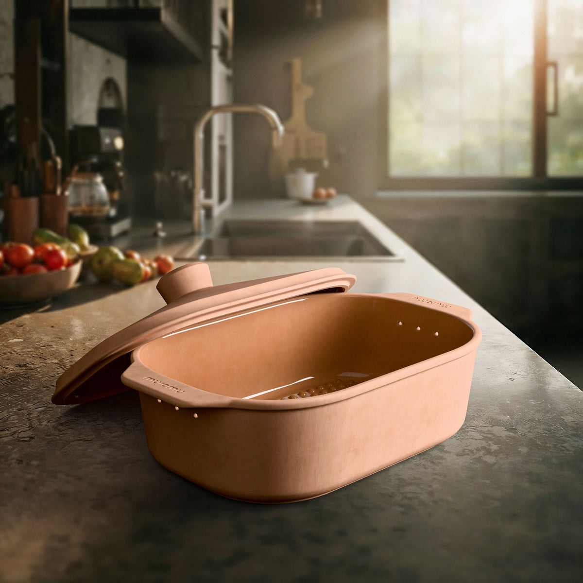 myromy Bread Storage Container Ceramic Bread Bin Signature Edition · 6 L – Impression 3